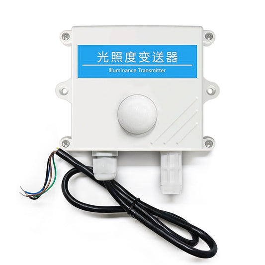 Light sensor 0-10V 0-5V 4-20mA RS485 200000Lux 65535Lux industrial intensity illumination acquisition transmitter