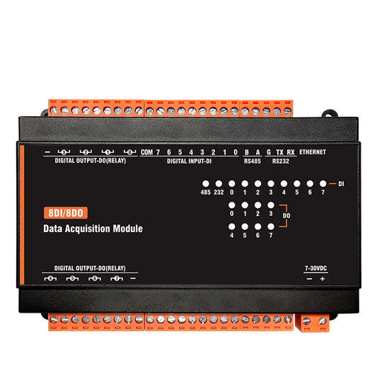 MB(II)-DI-DO RS485 Ethernet Modbus Tcp Rtu Analog Output IO Module