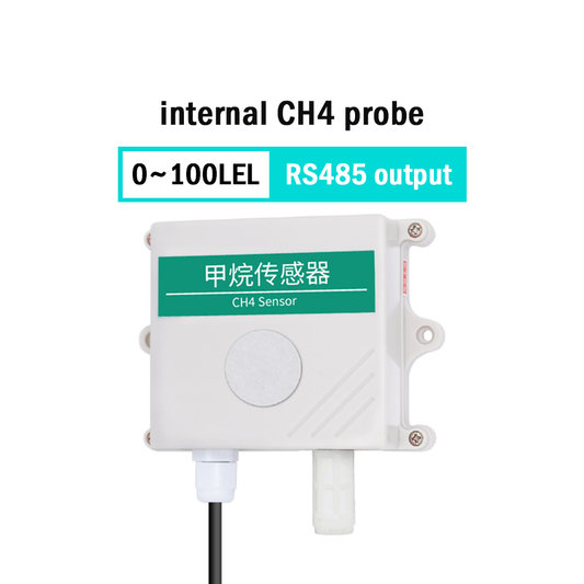 CH4 sensor CH4 transmitter methane transmitter in greenhouse agriculture farm methane detector modbus RS485