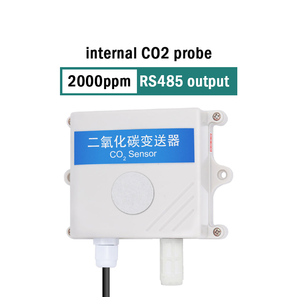 Carbon Dioxide Sensor Agricultural Greenhouse High-Precision Industrial RS485 CO2 Transmitter