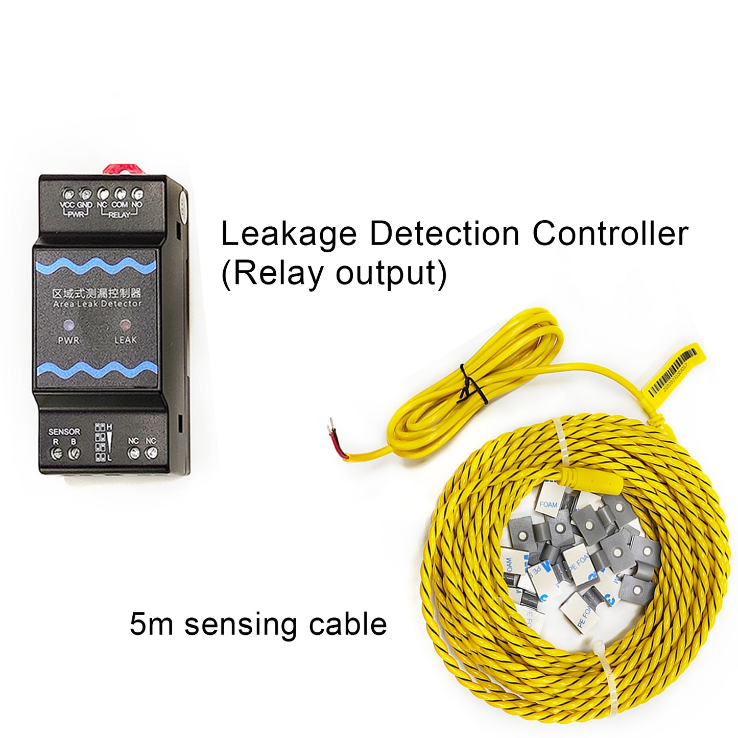 Regional Water Leakage Detector, Detection Controller with 5m sensing  cable