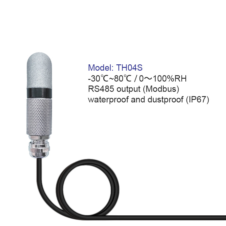 RS485 Modbus Water Proof Temperature Humidity Sensor Probe