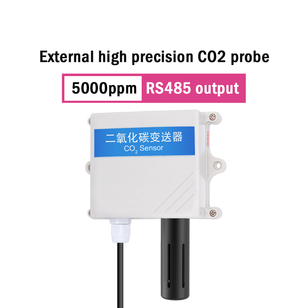 Carbon Dioxide Sensor Agricultural Greenhouse High-Precision Industrial RS485 CO2 Transmitter