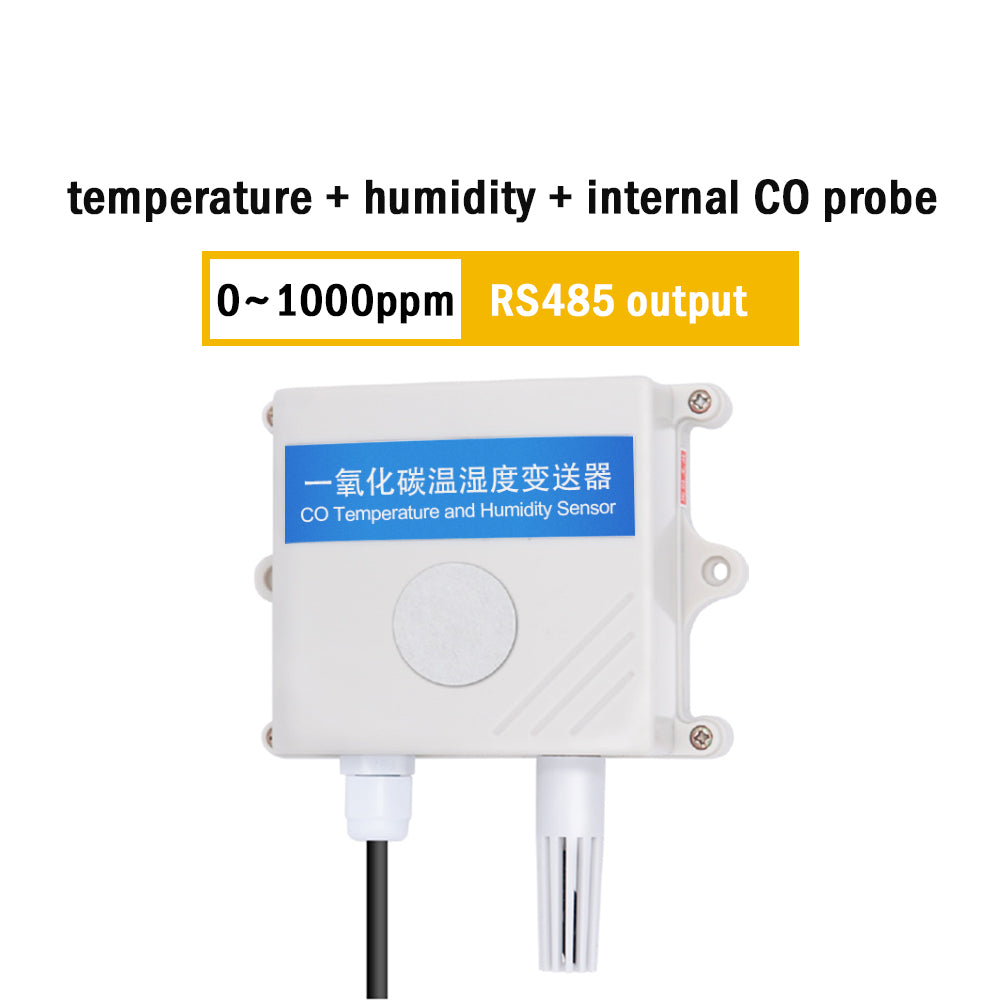 CO sensor CO transmitter carbon monoxide transmitter in greenhouse agriculture farm carbon monoxide detector modbus RS485