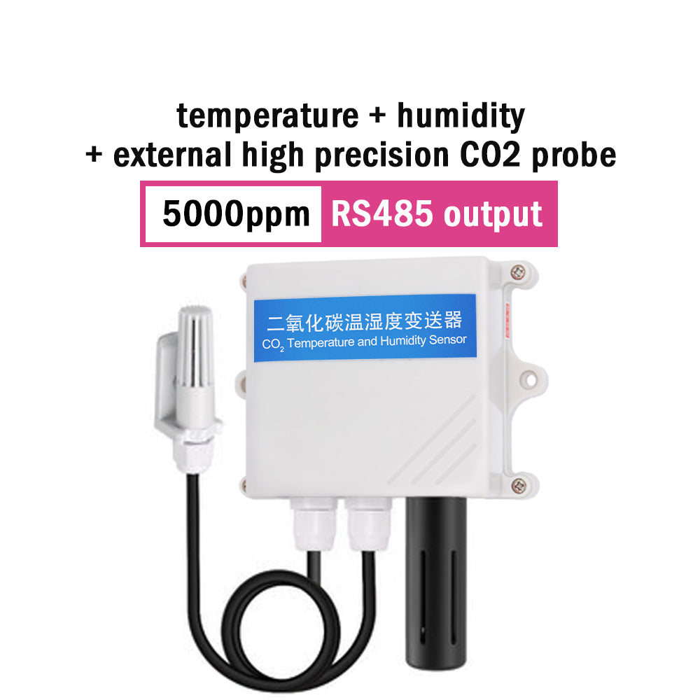 Carbon Dioxide Sensor Agricultural Greenhouse High-Precision Industrial RS485 CO2 Transmitter