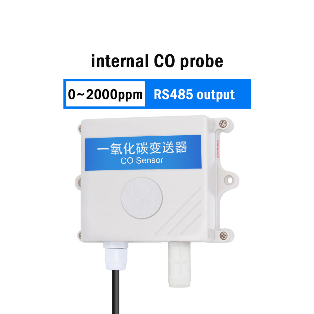 CO sensor CO transmitter carbon monoxide transmitter in greenhouse agriculture farm carbon monoxide detector modbus RS485