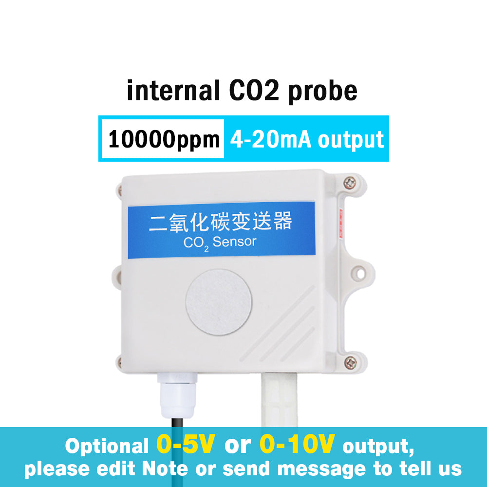 Carbon Dioxide Sensor Agricultural Greenhouse High-Precision Industrial RS485 CO2 Transmitter