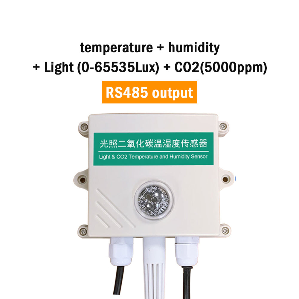 Carbon Dioxide Sensor Agricultural Greenhouse High-Precision Industrial RS485 CO2 Transmitter