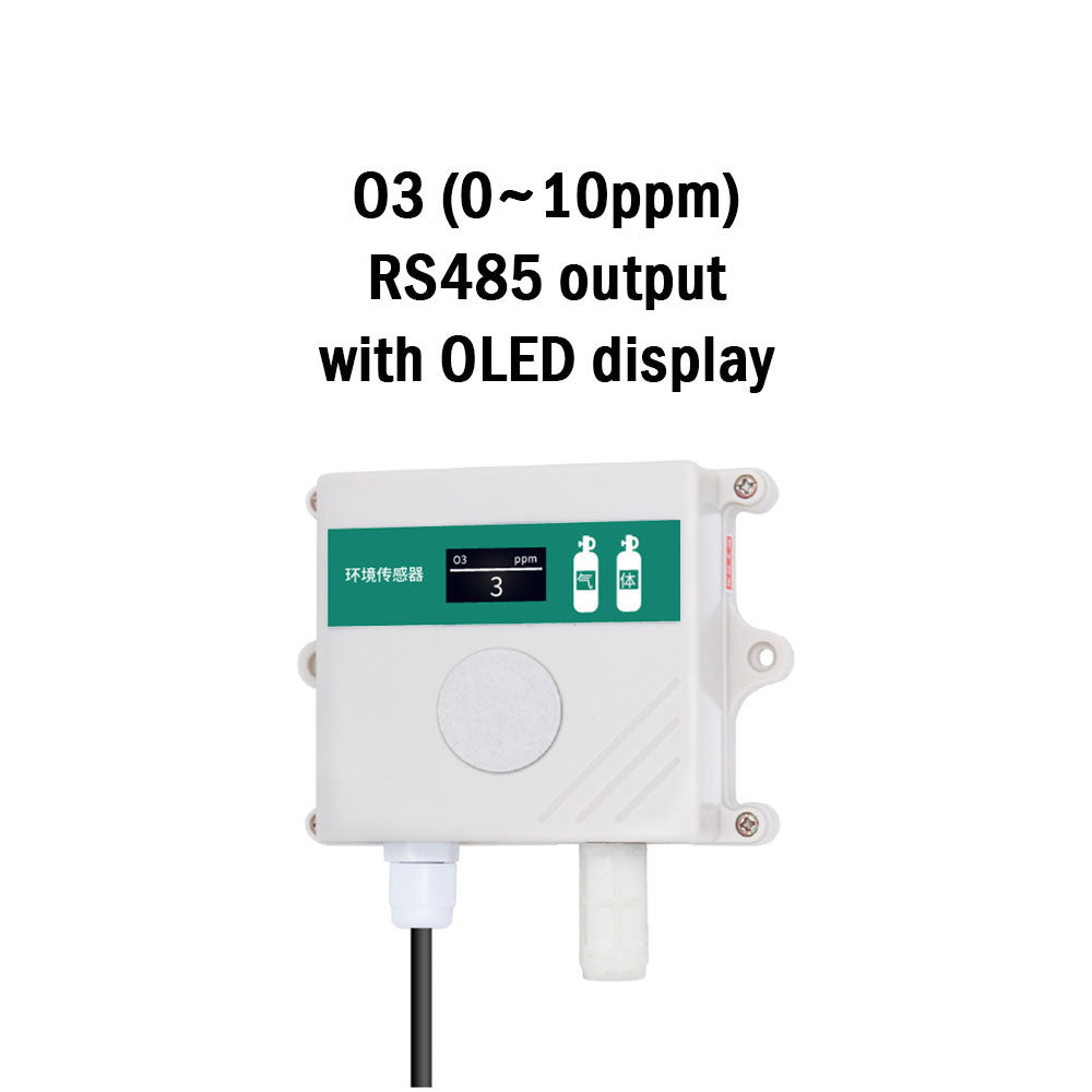 O3 sensor O3 transmitter ozone transmitter in greenhouse agriculture farm ozone detector modbus RS485