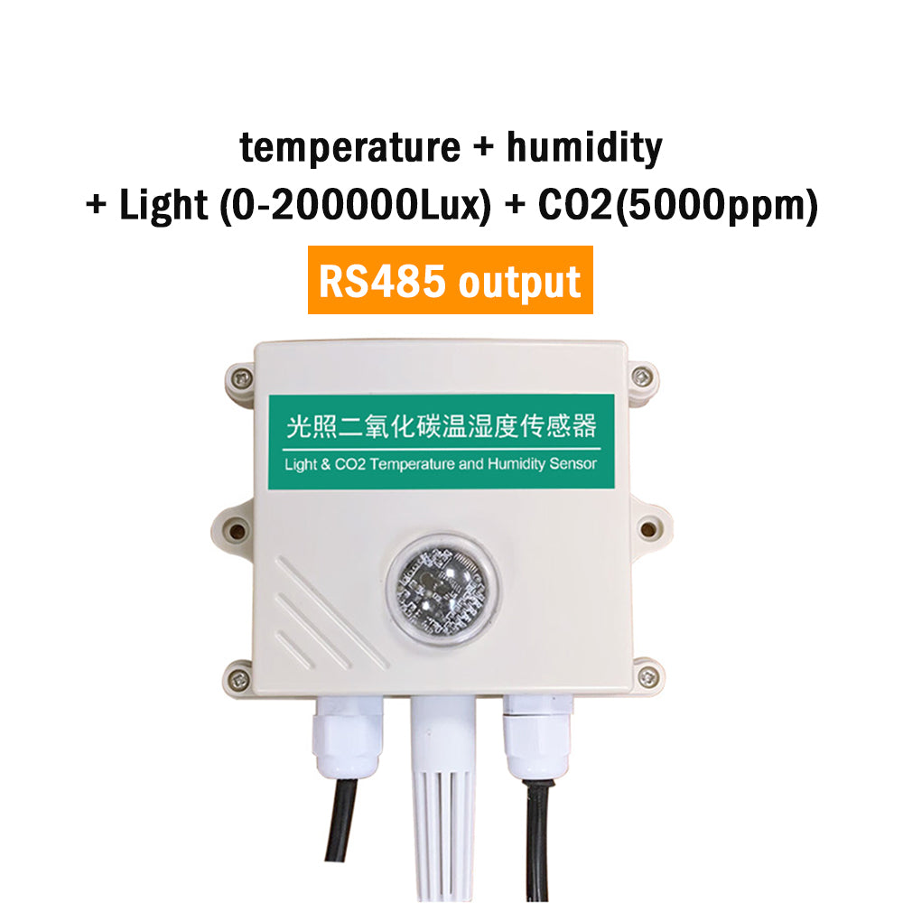 Carbon Dioxide Sensor Agricultural Greenhouse High-Precision Industrial RS485 CO2 Transmitter