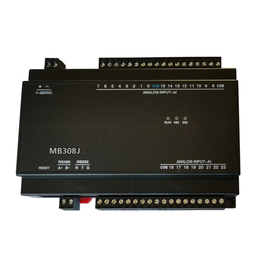 MB308J 16AI+4Ao Modbus Acquisition Module with 32-bit ATMEL ARM