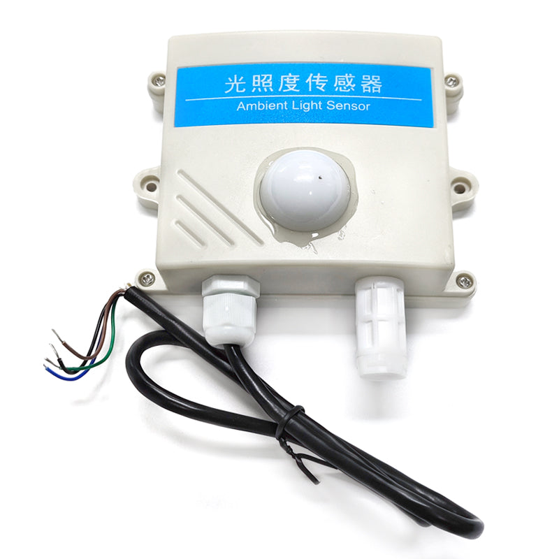 Light sensor 0-10V 0-5V 4-20mA RS485 200000Lux 65535Lux industrial intensity illumination acquisition transmitter