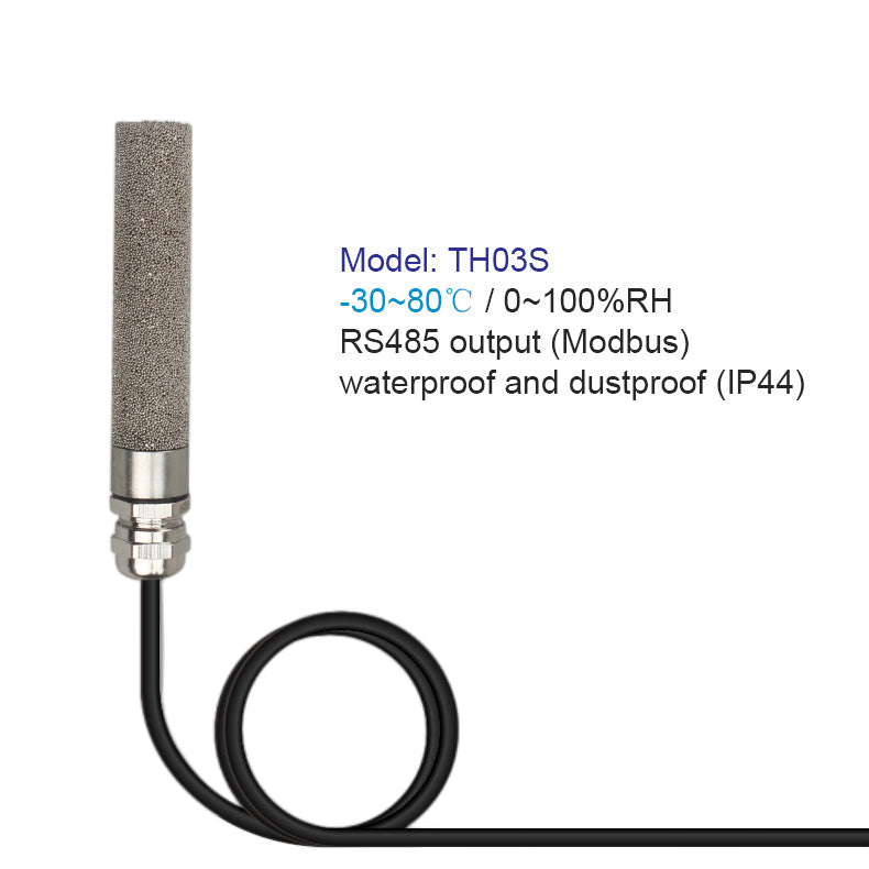 RS485 Modbus Water Proof Temperature Humidity Sensor Probe