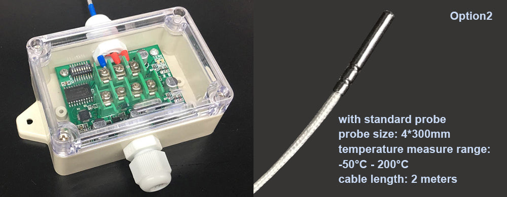 RS485 PT100 temperature sensor