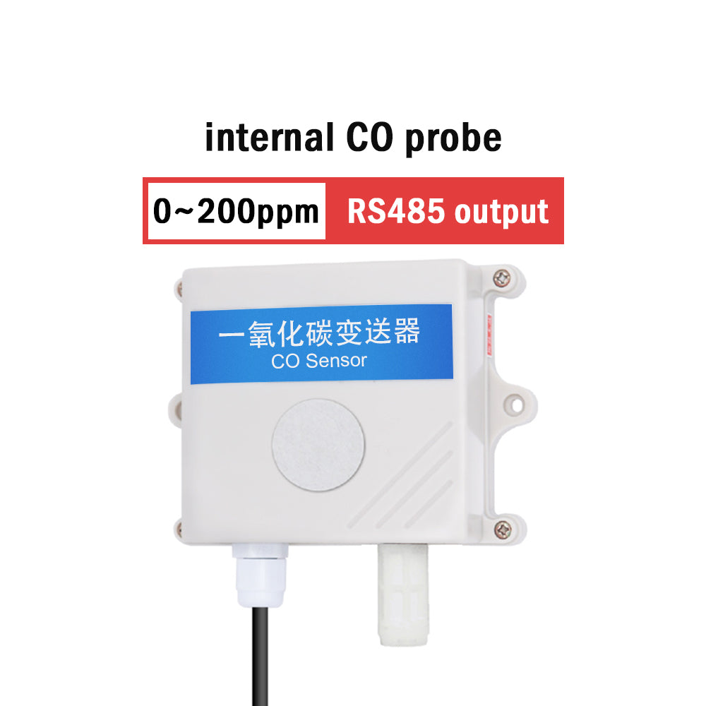 CO sensor CO transmitter carbon monoxide transmitter in greenhouse agriculture farm carbon monoxide detector modbus RS485