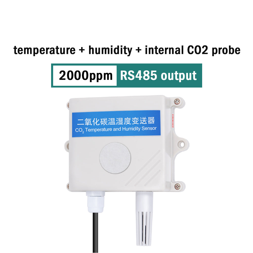 Carbon Dioxide Sensor Agricultural Greenhouse High-Precision Industrial RS485 CO2 Transmitter