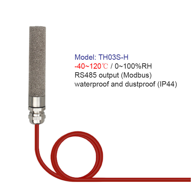 RS485 Modbus Water Proof Temperature Humidity Sensor Probe