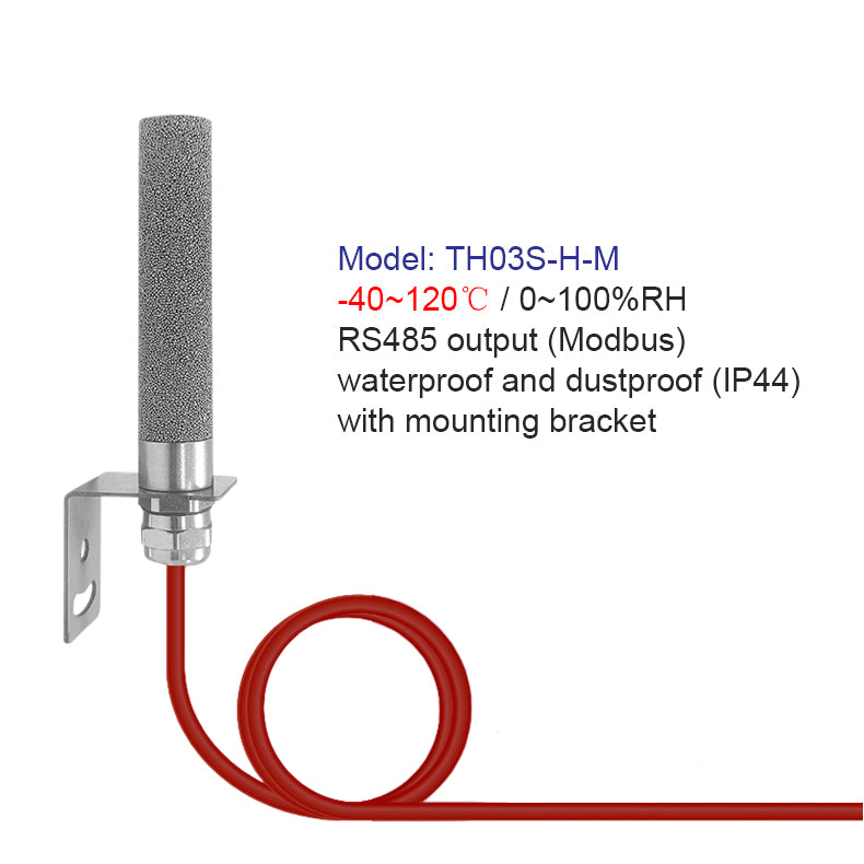 RS485 Modbus Water Proof Temperature Humidity Sensor Probe