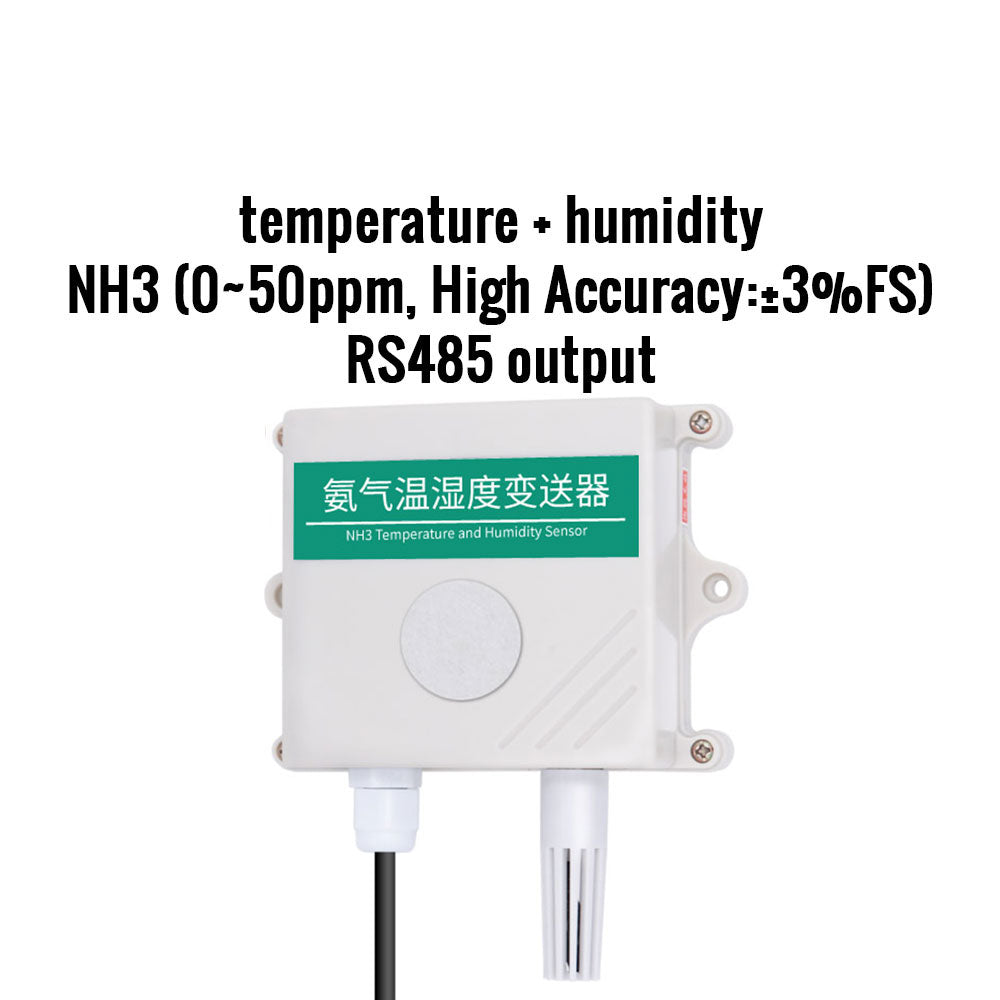 NH3 sensor NH3 transmitter in greenhouse agriculture farm NH3 detector modbus RS485 4-20mA 0-5V