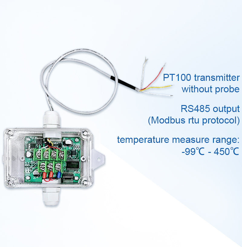 RS485 PT100 temperature sensor