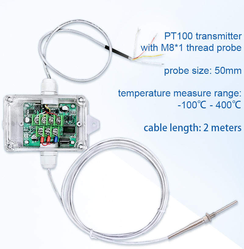 RS485 PT100 temperature sensor