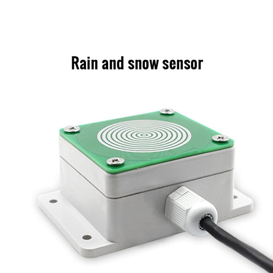 Rain and snow sensor, rain, snow storm detection transmitter, RS485 or relay output with heating function